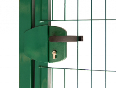 Ворота распашные Medium Lock 1,73х4,0 RAL 6005