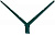 Наконечник V-образный на столб 62х55 мм Medium RAL 6005 зеленый