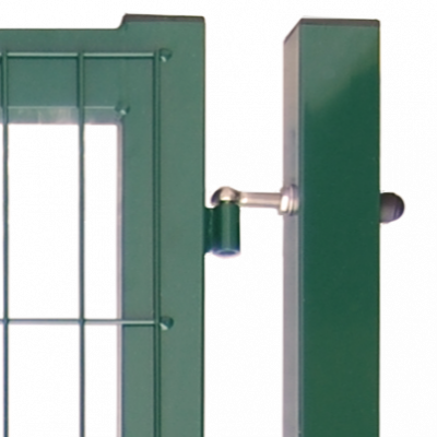 Ворота распашные Medium Lock 1,73х4,0 RAL 6005