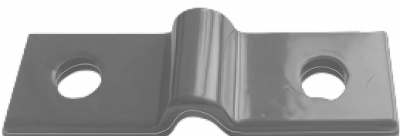 Пластина прижимная оцинкованная RAL 7004 серый 2мм (П3-2мм)